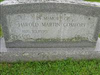 Comfort, Harold Martin